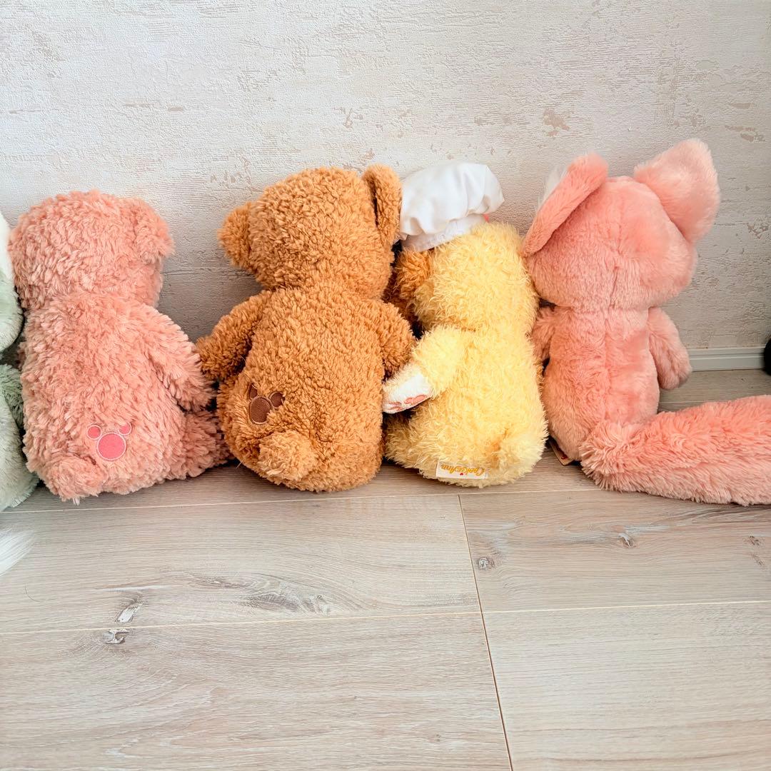 ダッフィー&フレンズ 7体セット ぬいぐるみ ディズニーリゾート - メルカリ