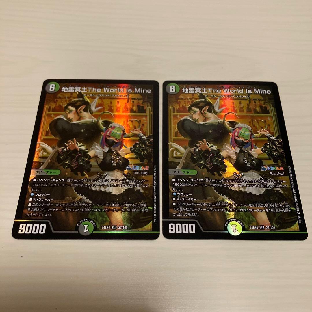 地雷冥土The World Is mine ザワールドイズマイン 2枚セット - メルカリ