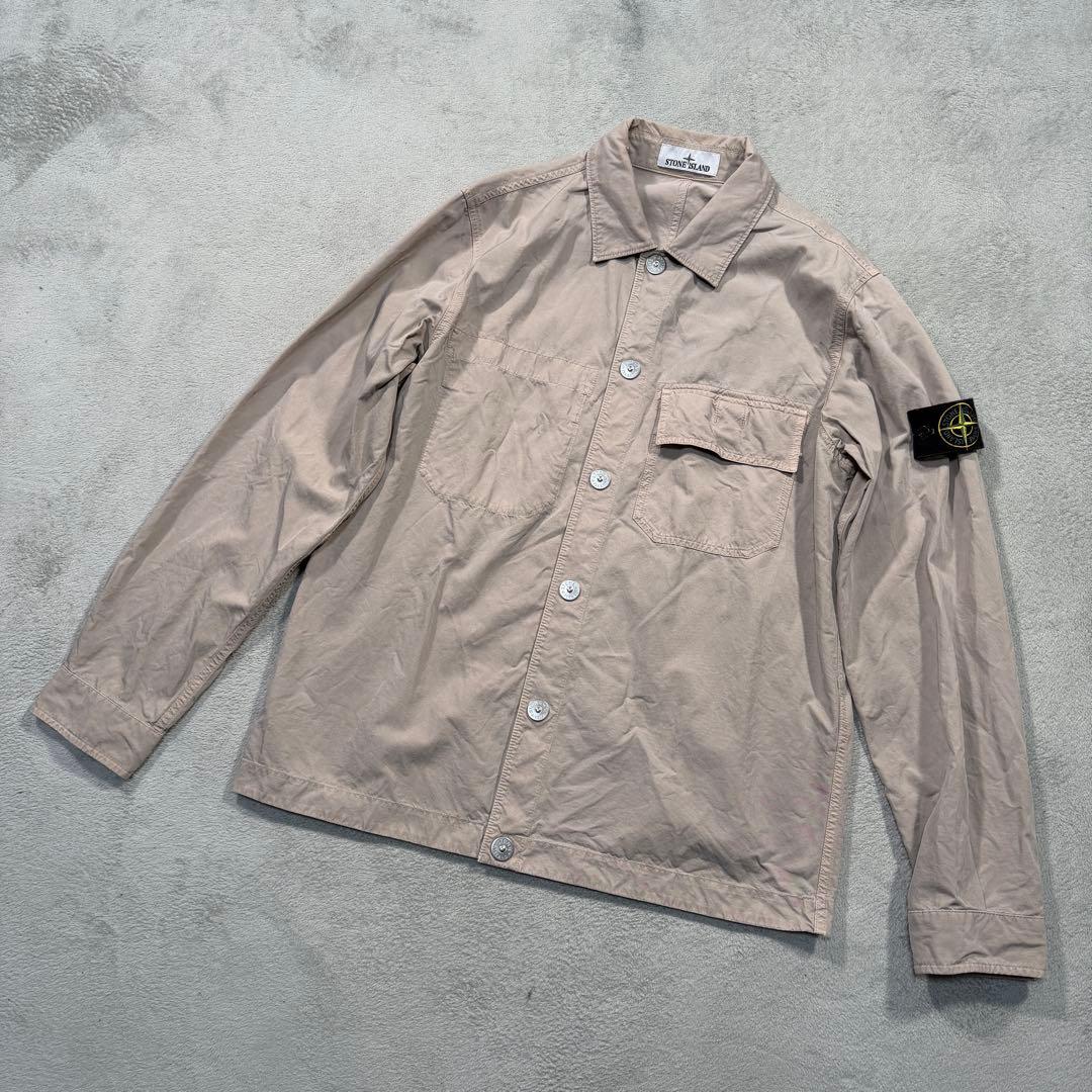 ストーンアイランド　シャツ　ジャケット　781511729 ベージュ　Mサイズ