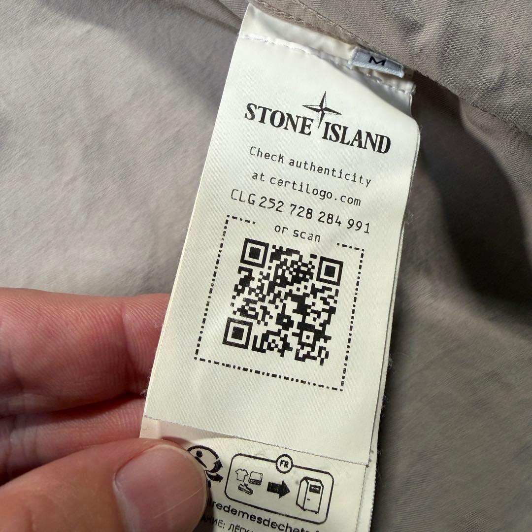 ストーンアイランド シャツ ジャケット 781511729 ベージュ Mサイズ