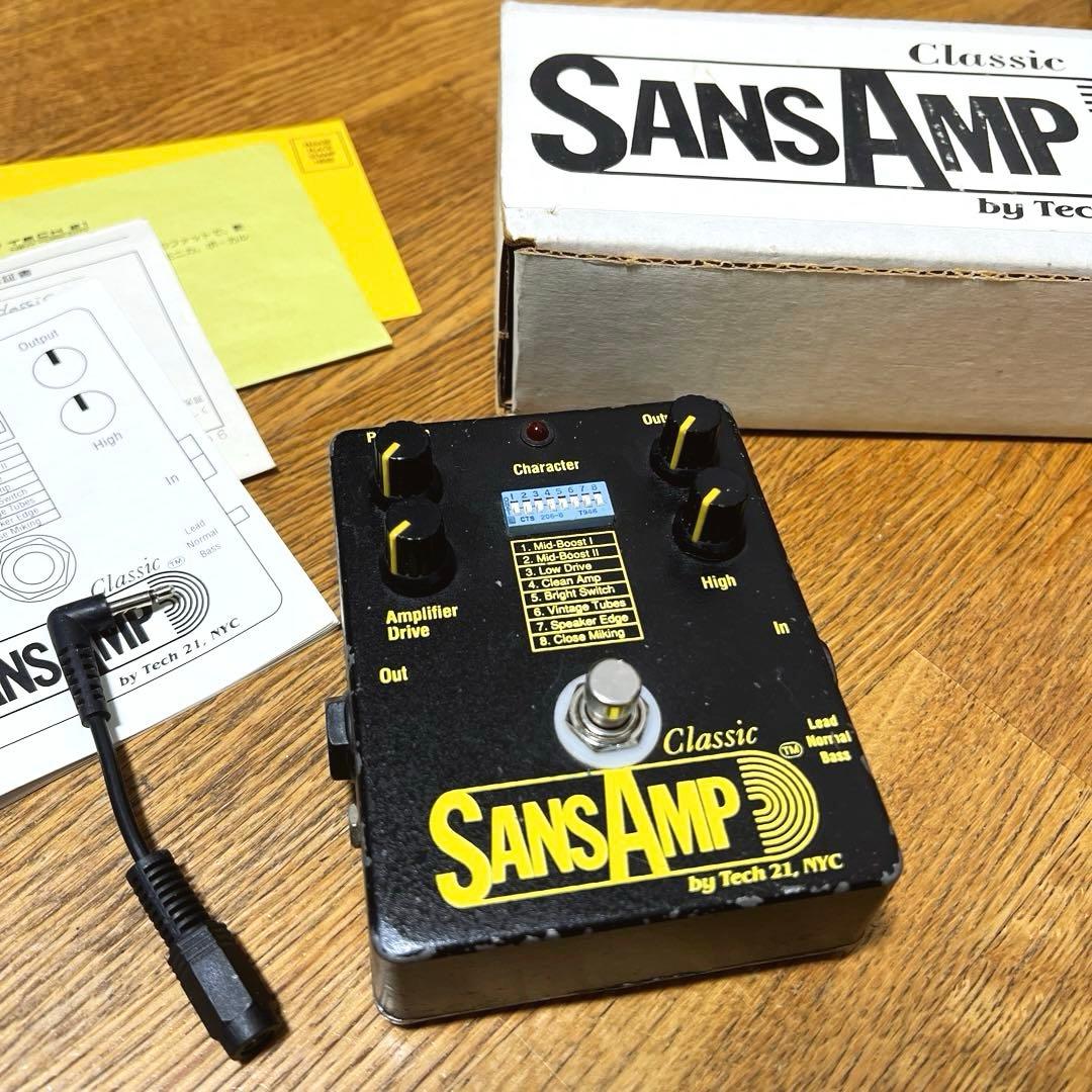 Tech21 SansAmp Classic 【DC変換付属】