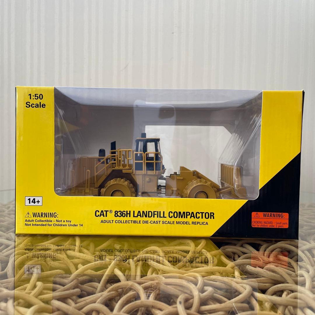 1／50スケール CAT 836H LANDILL COMPACTOR 1:50