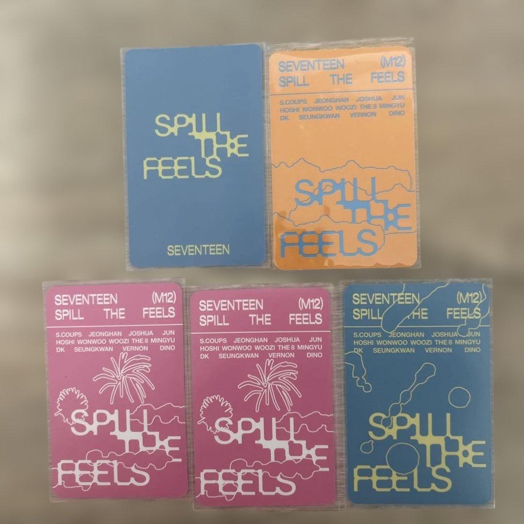 SEVENTEEN セブチ エスクプス SPILL THE FEELS トレカ - メルカリ