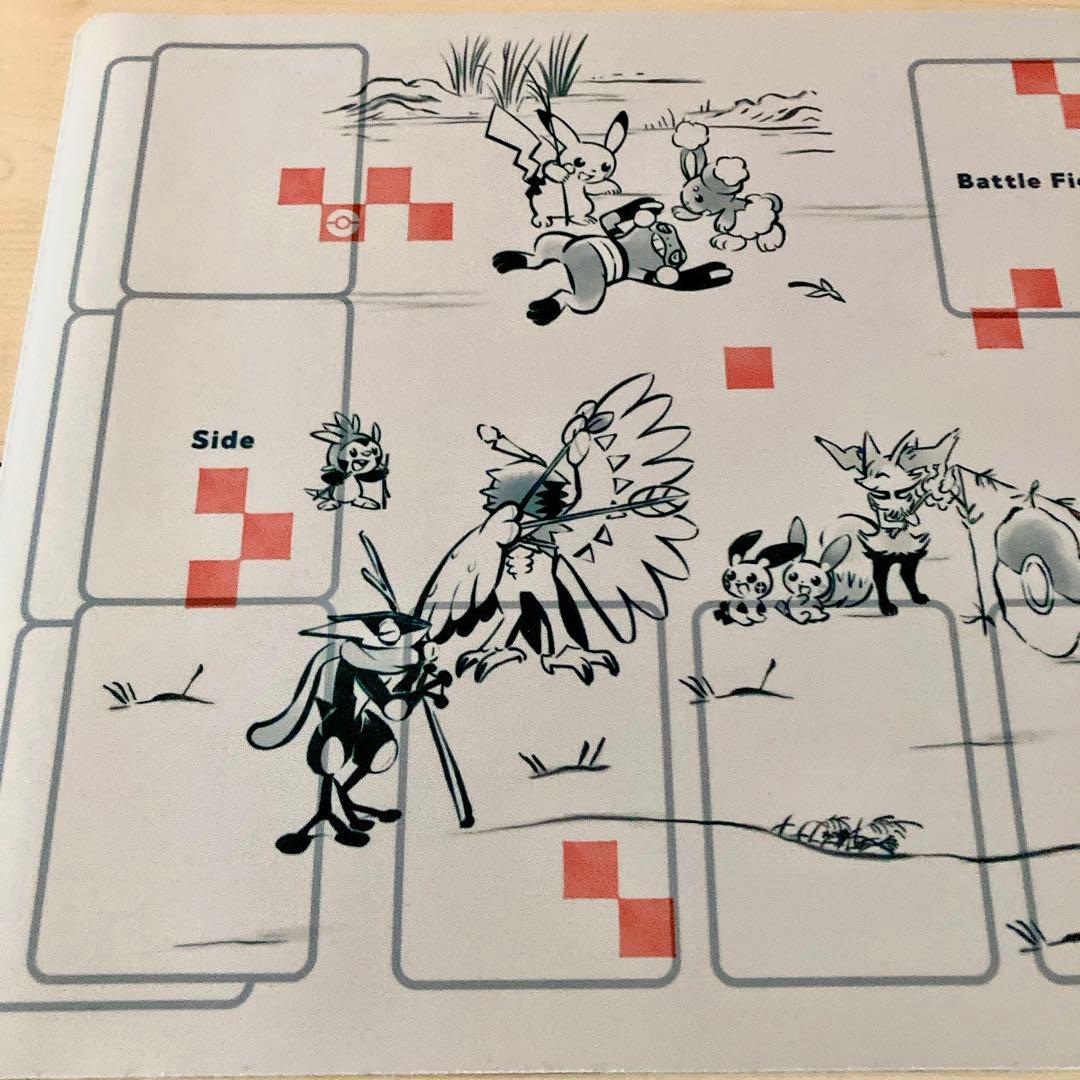 ポケモンカードゲームラバープレイマット ぽけもん戯画 - メルカリ