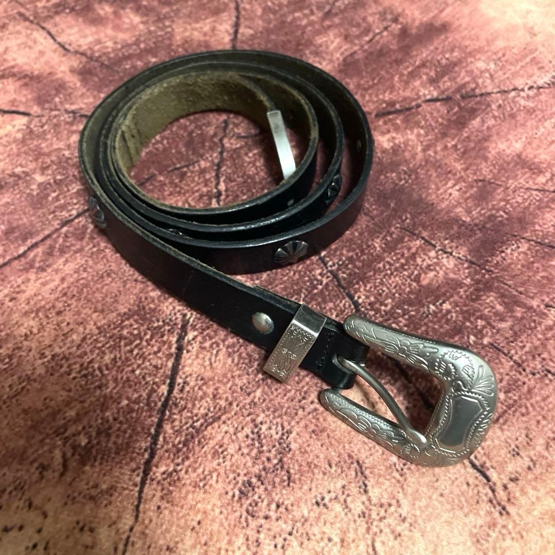 小物 BED J.W. FORD / Western leather belt