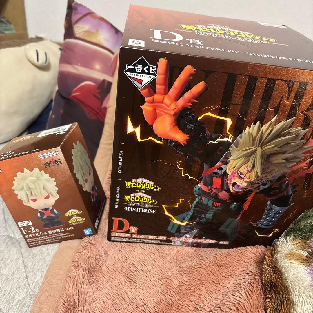 ヒロアカ一番くじ 紡がれる想い D賞 爆豪 これは俺たちの物語だ F賞