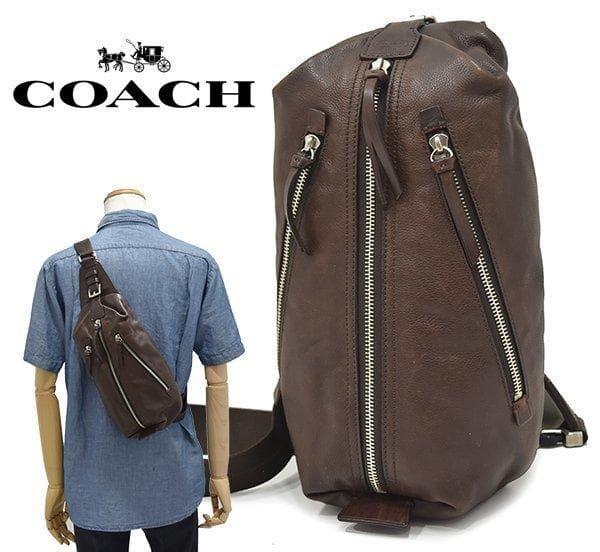 ブティックライン 定4.5万 コーチ【COACH】トンプソン レザーボディ