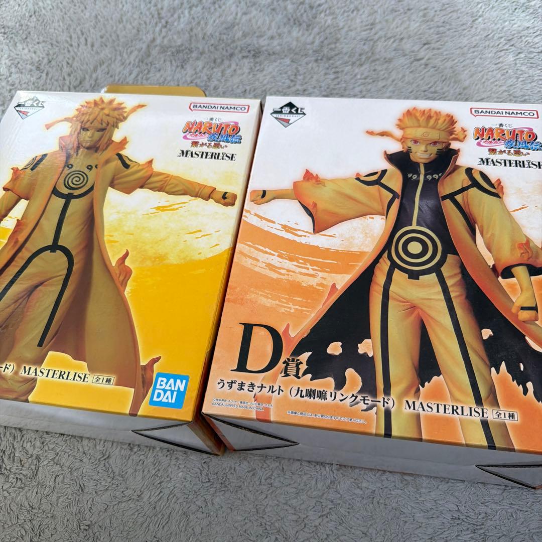 NARUTO 一番くじ 繋がる思い Ｃ賞 ミナト D賞 ナルト フィギュア