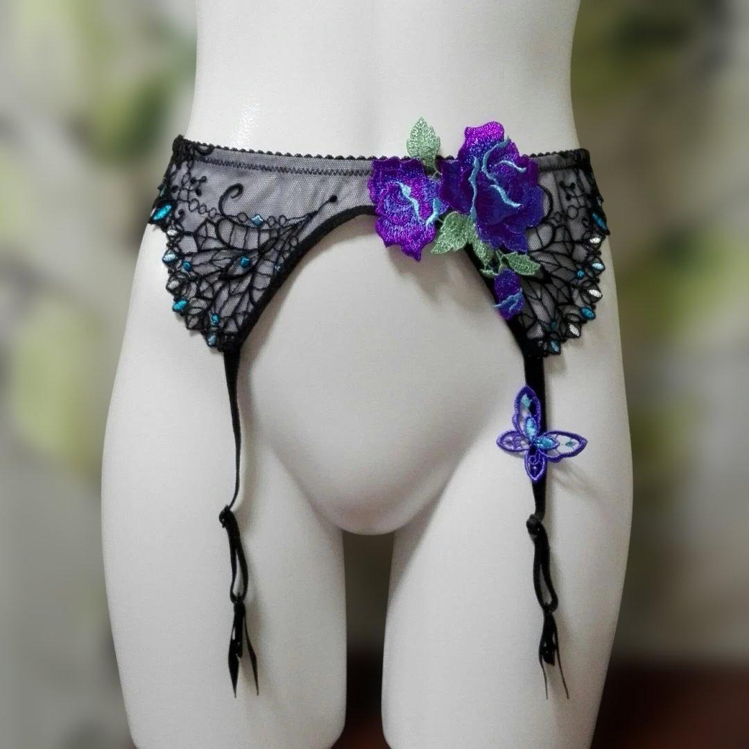 サルート　62　バルト海　ガーターベルトM　ブラック