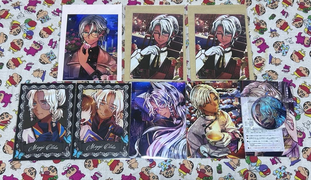 あくねこ 悪魔執事と黒い猫 ボスキ まとめ売り ブロマイド 缶バッジ