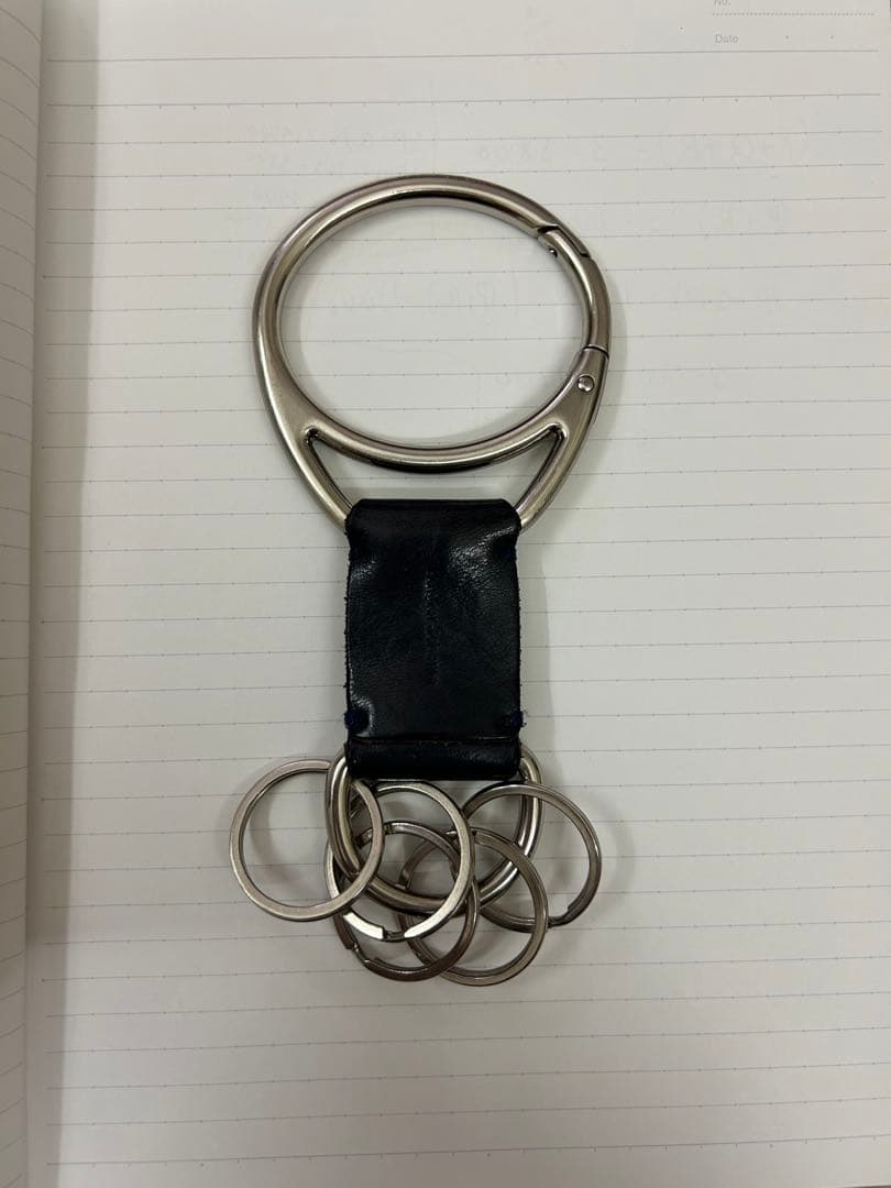 廃盤　Hender Scheme エンダースキーマ　レザー　キーリング