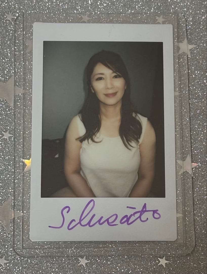 貴重】 翔田千里 直筆サイン入りチェキ - メルカリ
