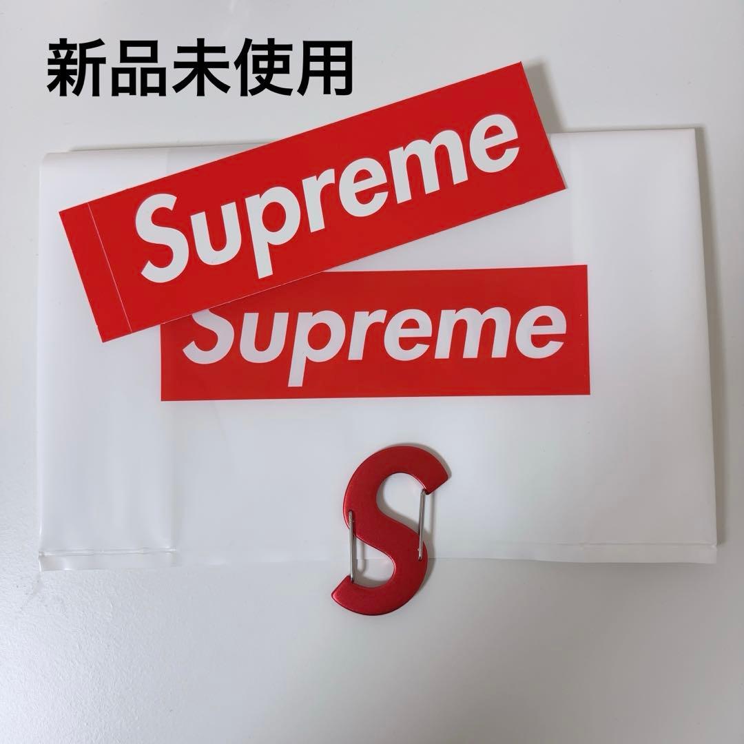 シュプリーム Nite Ize S Logo Keychain カラビナ レッド