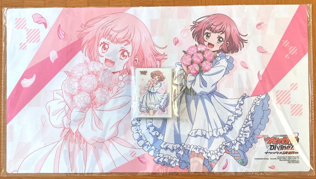 ヴァンガード 名古屋会場限定 プレイマット スリーブ 羽根山ウララ