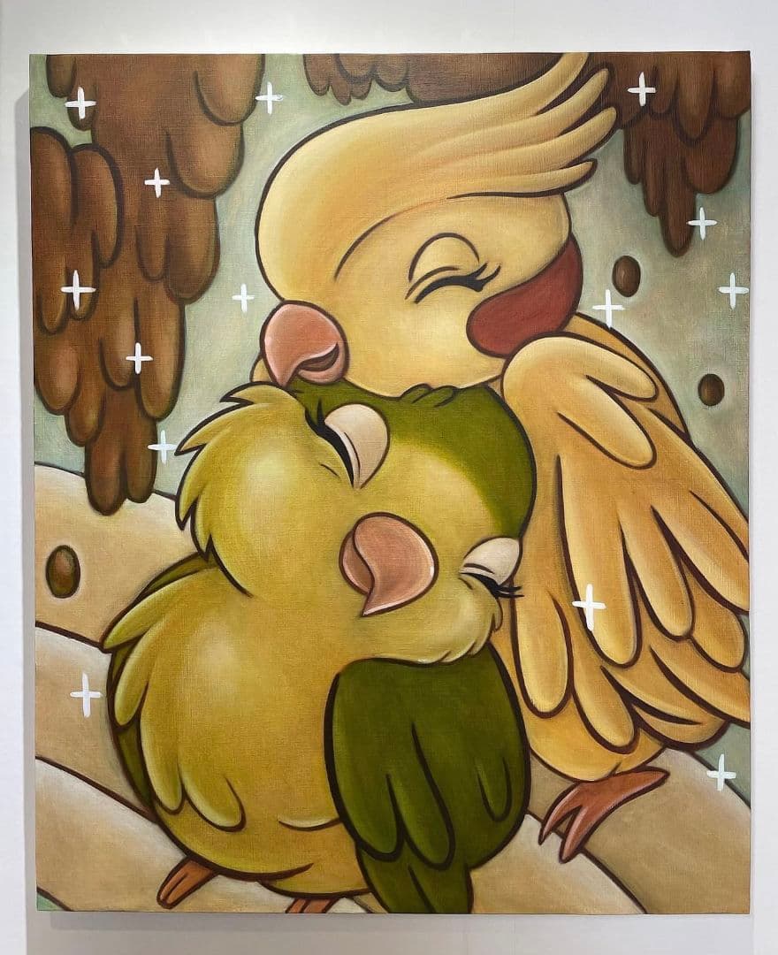 下家杏樹　アクリルキャンバス作品 313. 下家杏樹 Anju Shimoie | ブレイク前夜