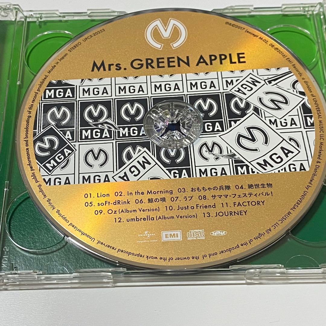 値下げ】Mrs. GREEN APPLE 初回限定盤 - メルカリ