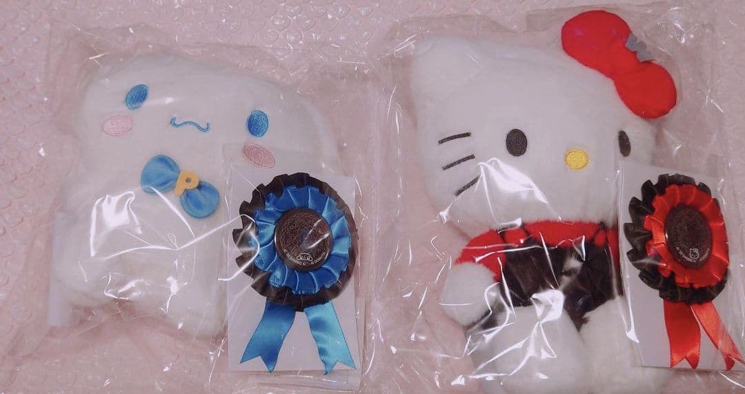 ブラスタ サンリオ コラボ ぬいぐるみ team W team P