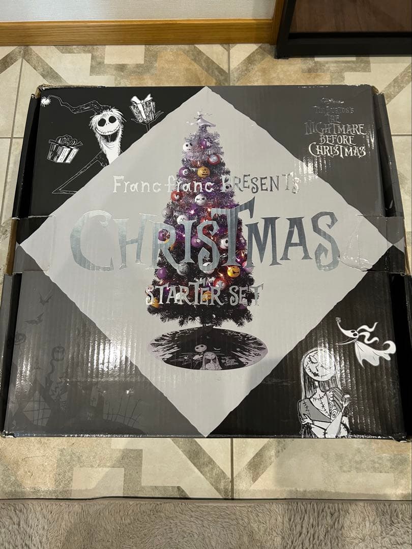 ナイトメア　フランフラン限定　クリスマスツリーセット　ディズニー　オーナメント