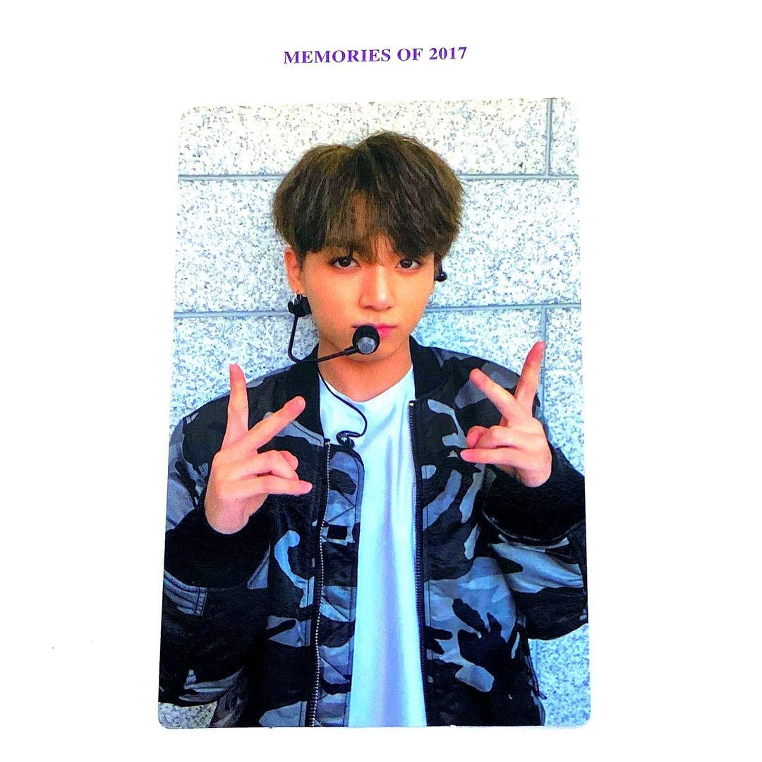 BTS MEMORIES 2017 Blu-ray 特典 グク 公式 トレカ - メルカリ