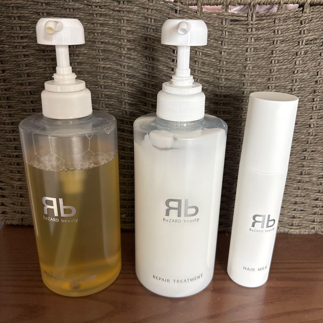 リザード　シャンプー　トリートメント　ヘアミルク