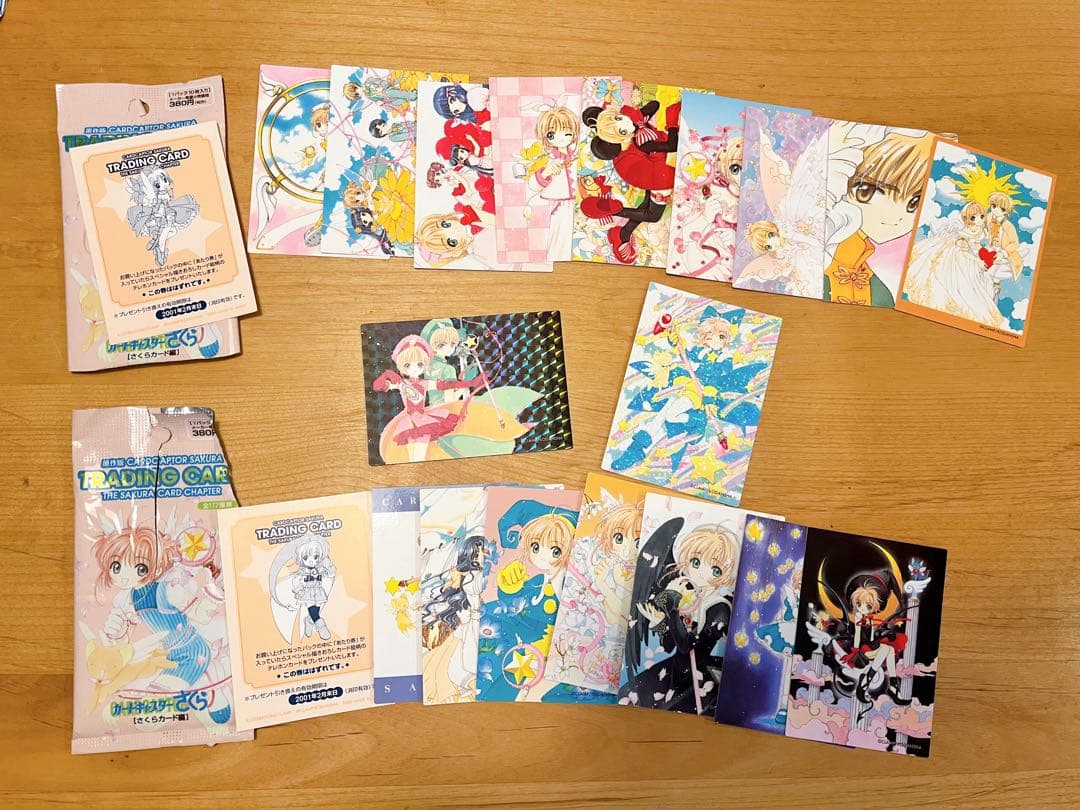 原作版カードキャプターさくら　トレカ　まとめ売り CCさくら 1990年代