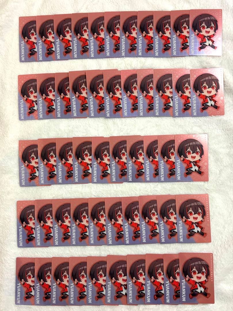 カラフルピーチ ウエハース1 ゆあんくん デフォ カラフルピーチウエハース1ゆあんくんデフォ - メルカリ