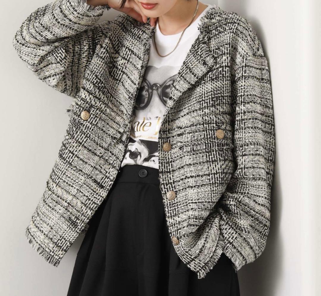 Gready Brilliantタグ付き新品　ツイードジャケット