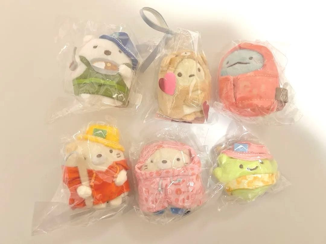 すみっこぐらし　かわうそキャンプ　てのりぬいぐるみ