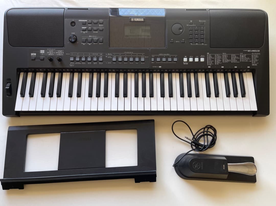 YAMAHA PSR-E463 + FC4A フットスイッチ