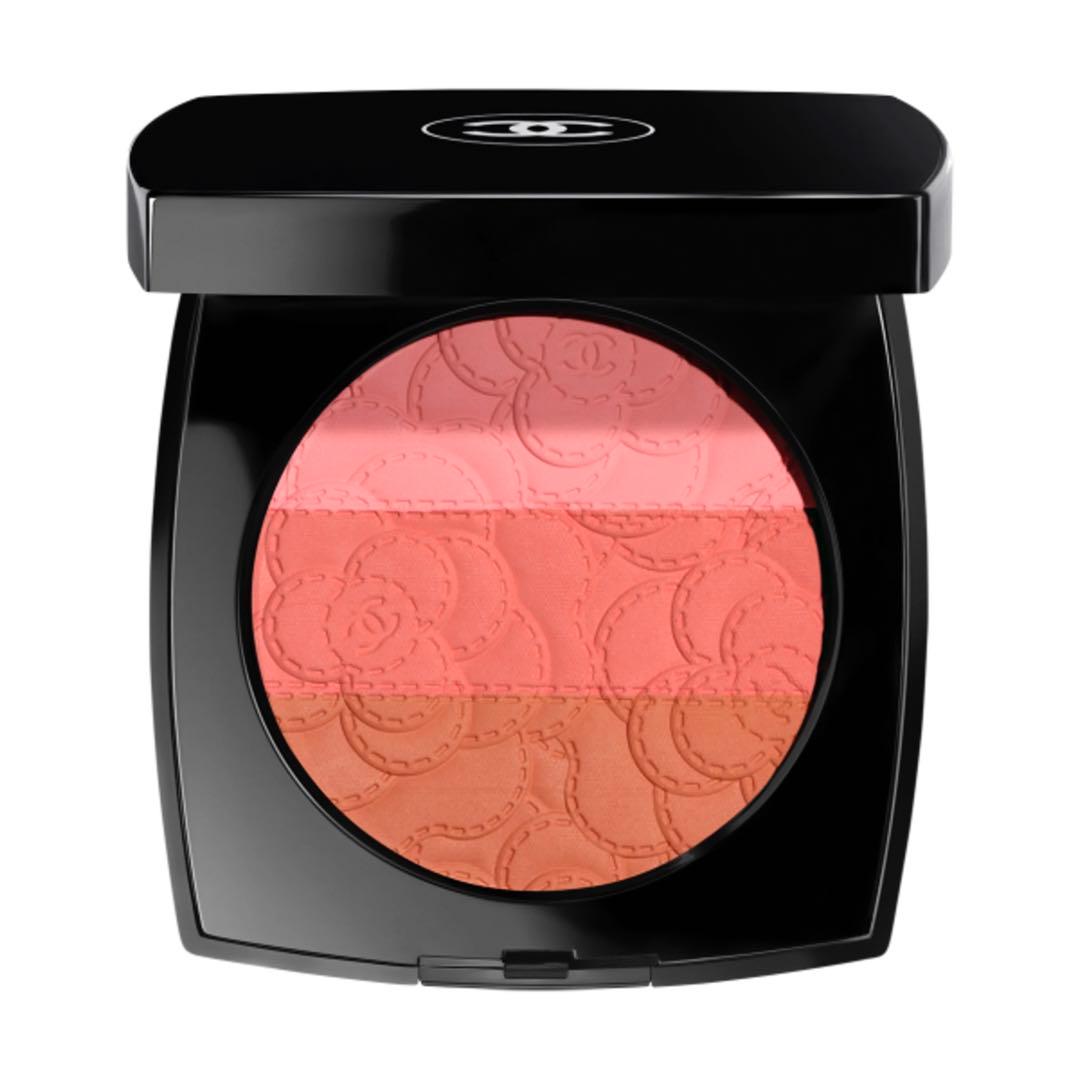 【未開封】CHANEL カメリア フトゥーラ パウダー トリオ チークカラー