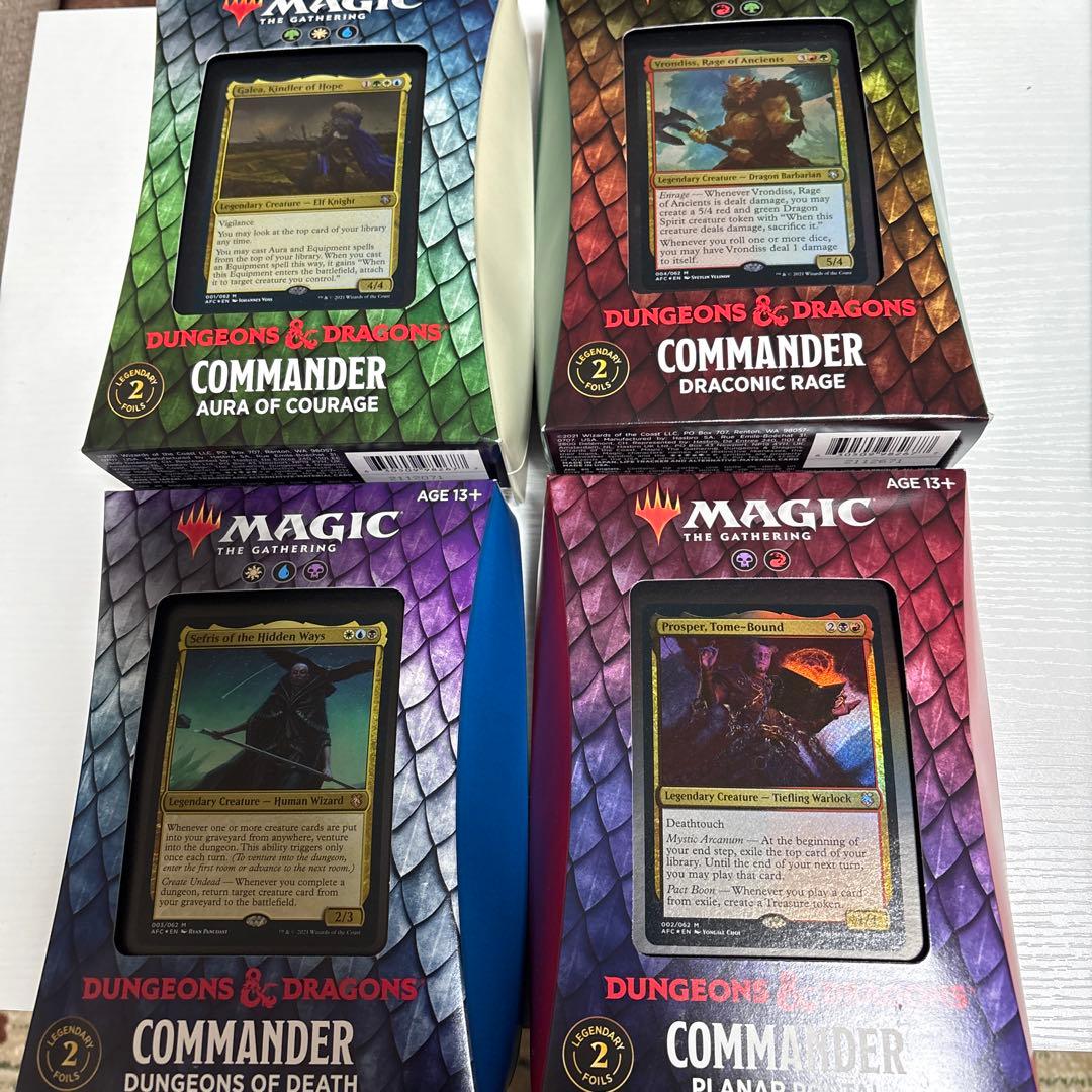 統率者デッキ ダンジョンズ&ドラゴンズ フォーゴトン・レルム探訪