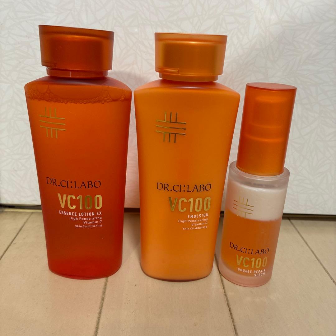 ドクターシーラボV化粧水、乳液、VダブルRエッセンス３点セット
