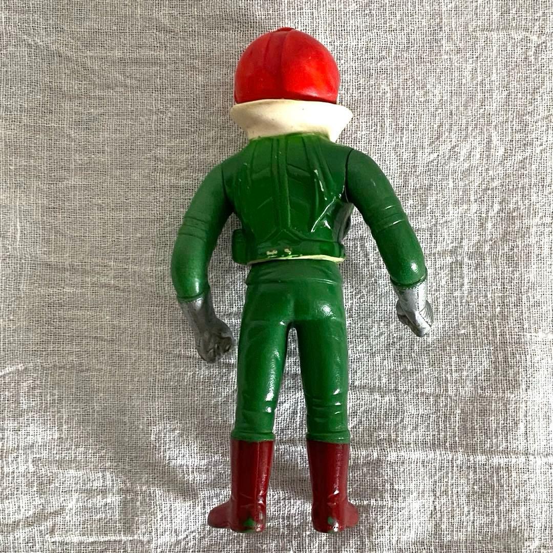 仮面ライダーV3ソフビ☆ポピー石森プロ当時物約13cm - メルカリ