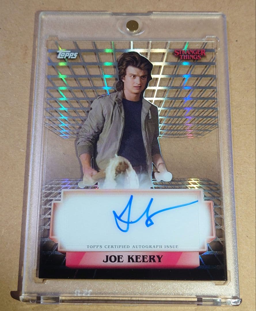 ストレンジャーシングス スティーブ auto サインStrangerthings 2026年最新】サインカード ストレンジャーシングスの人気アイテム