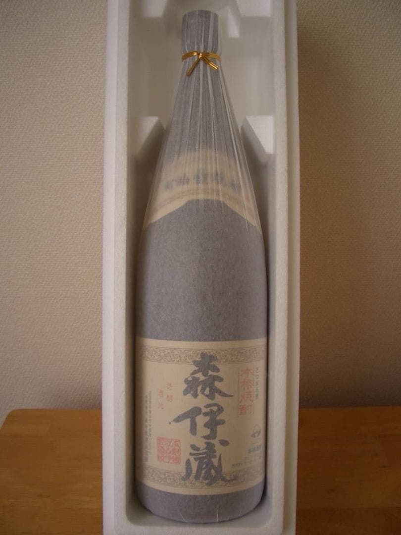 森伊蔵 1800ml　９月分 森伊蔵酒造 森伊蔵 1800ml 箱なし 和紙付き 芋焼酎 : お酒市場JOYLAB