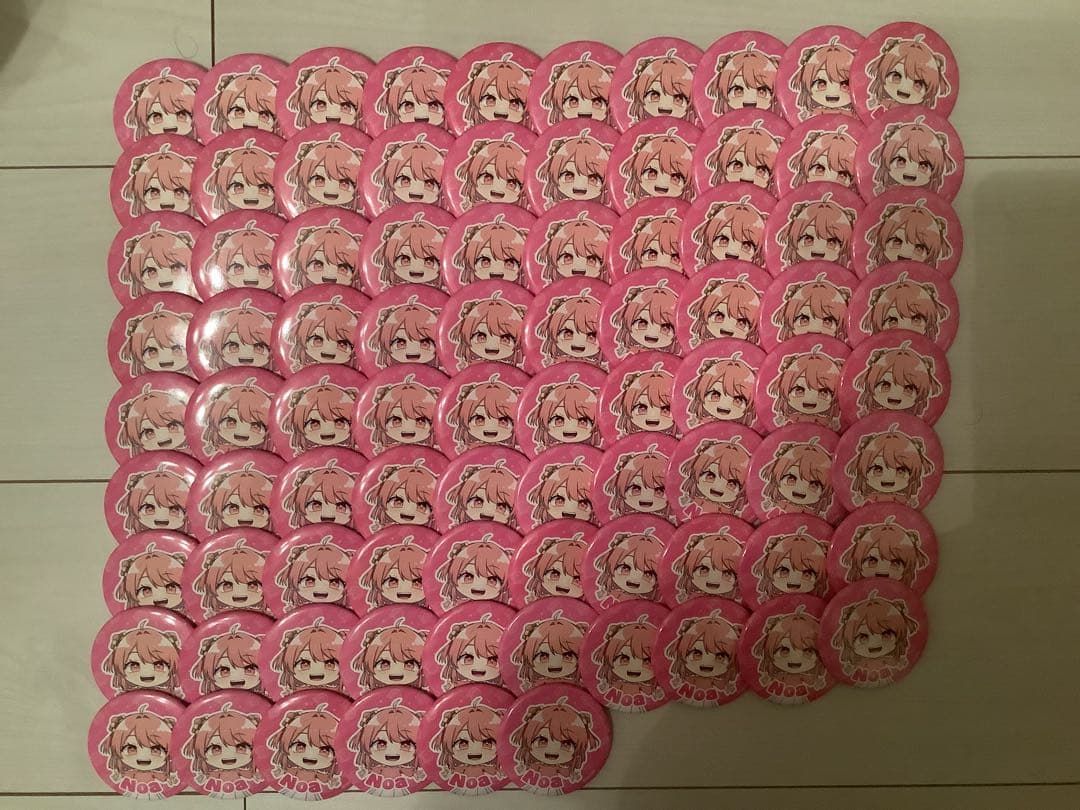 のあさん　2023缶バッジ　86個セット