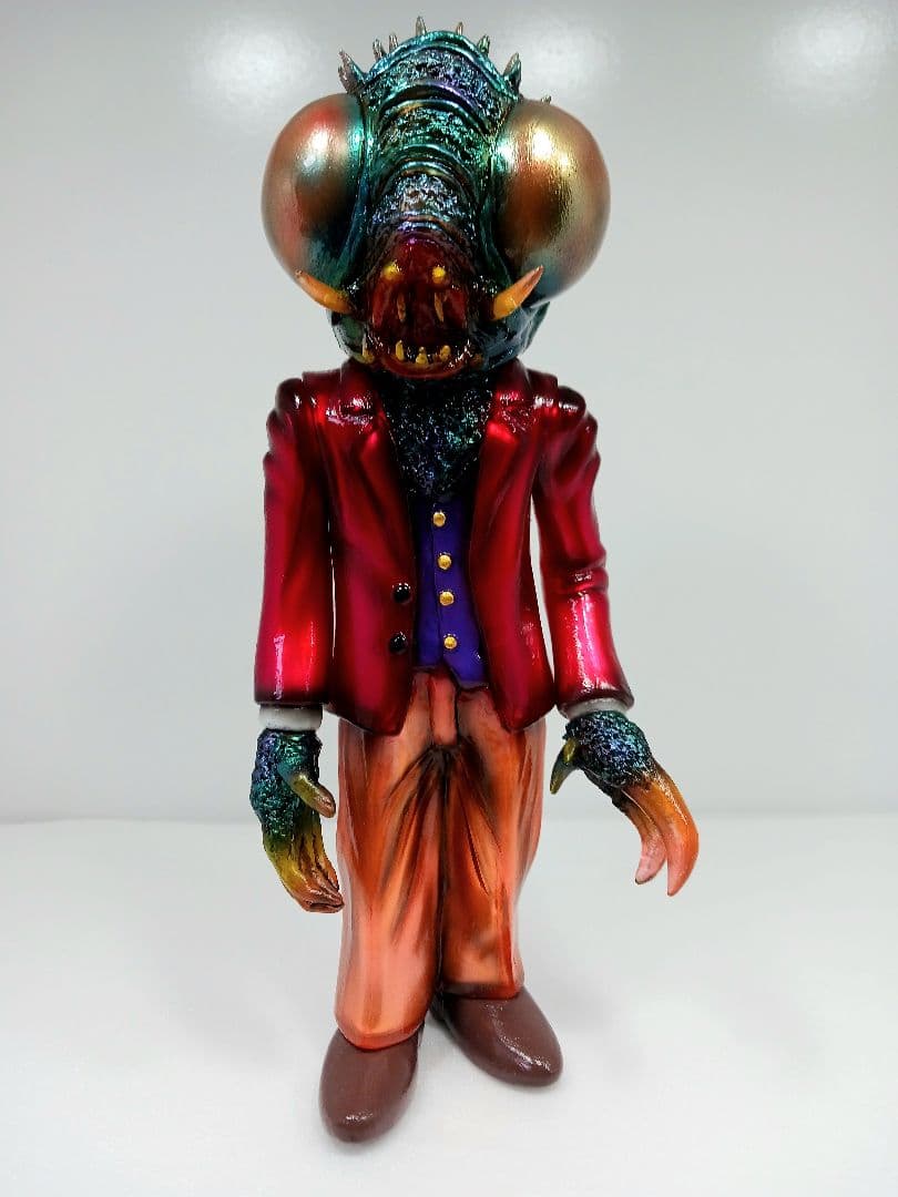 墓場の画廊 蝿男 ソフビ フィギュア