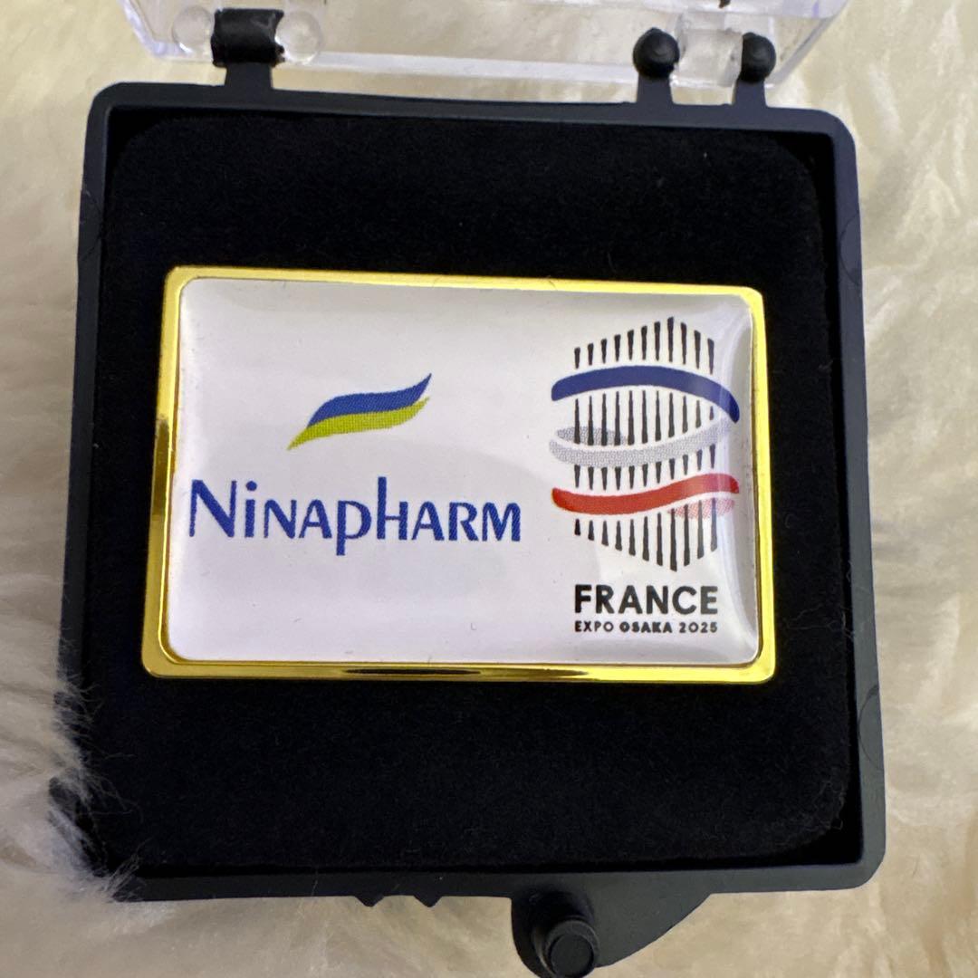 2025万博記念ピンバッチ フランスパビリオン バッチ ピンバッジ 万博