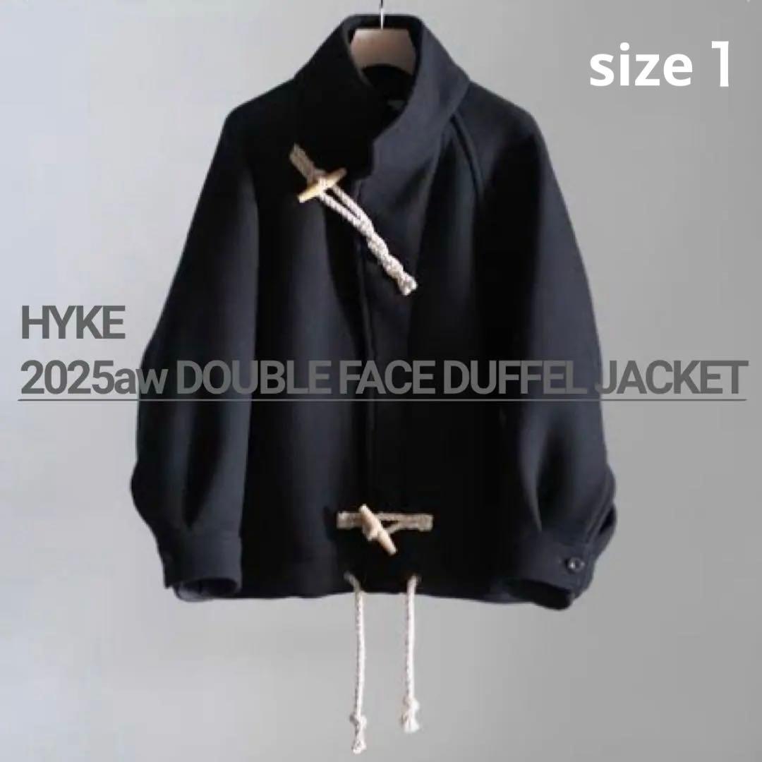 ★【新品】25'HYKE／DOUBLE FACE DUFFEL JACKET 1