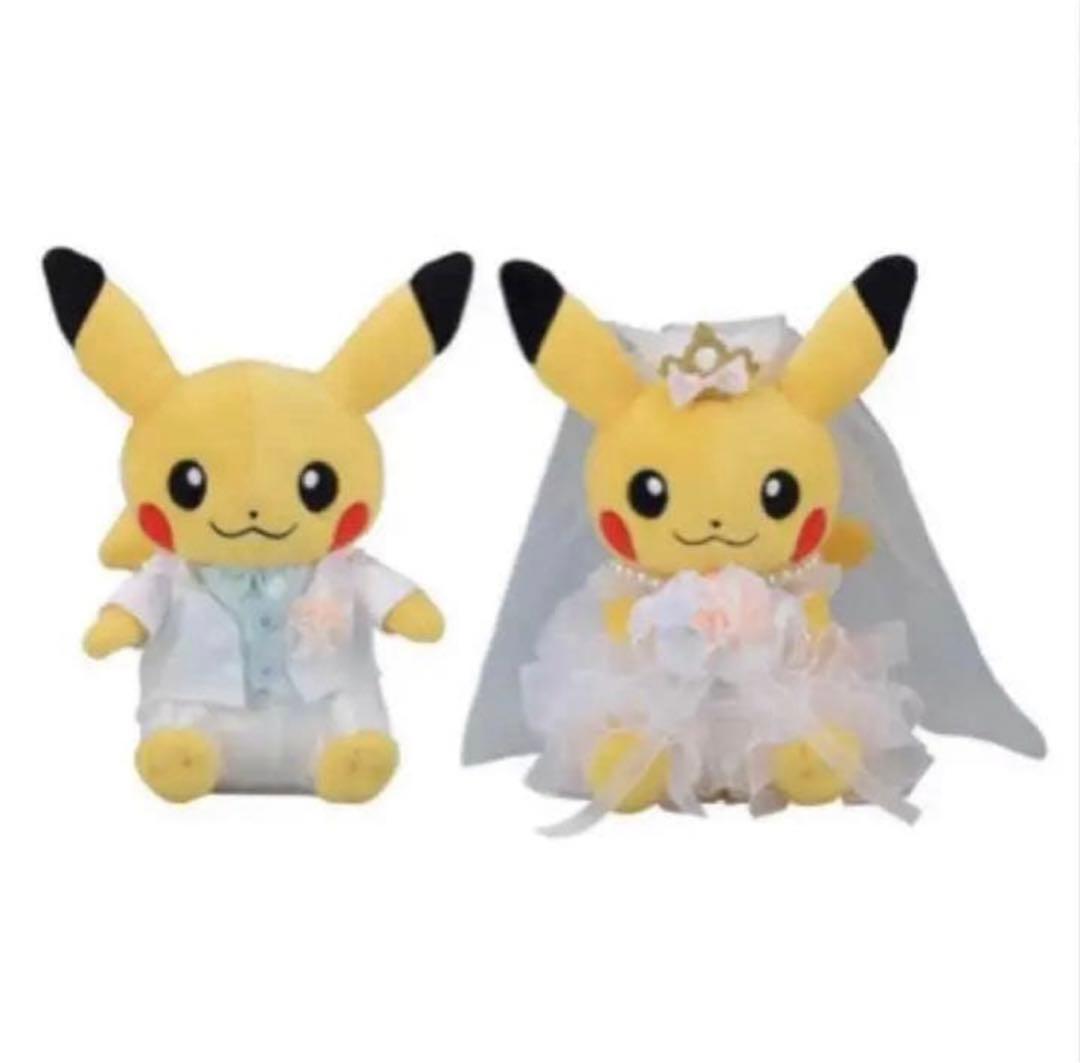 ピカチュウ　ウエディング　ぬいぐるみ 華やかな日を彩るグッズ「Pokémon Garden Wedding」が登場！【5/14(土