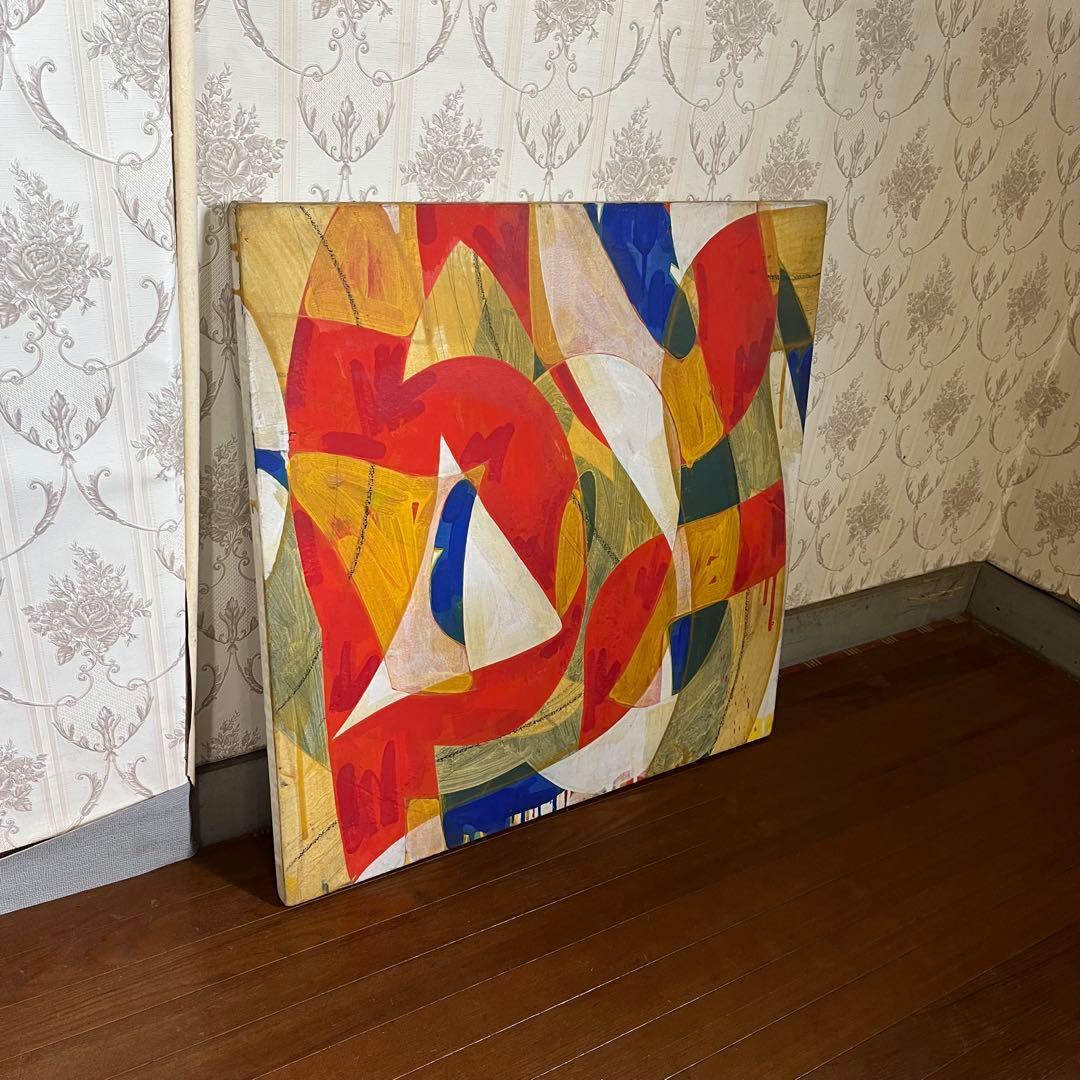 【蔵出し】アート作品 絵画 抽象画 美術品 骨董品 古美術 オブジェ インテリア