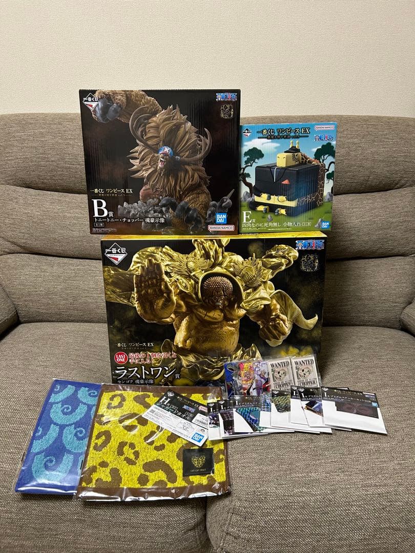 一番くじ ワンピース B賞Ｅ賞ラストワン賞セット