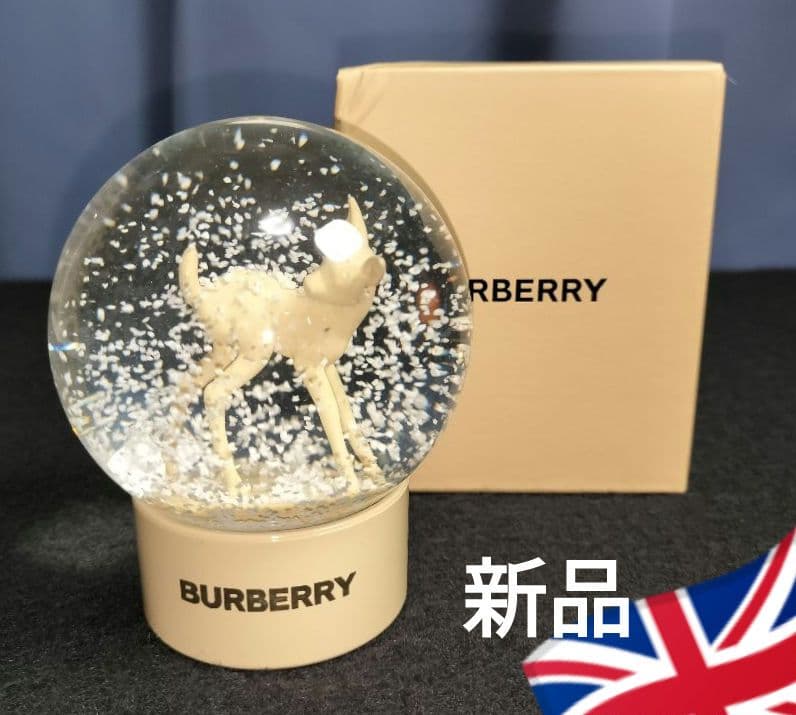 レア★新品【BURBERRY】バーバリー スノードーム 限定ノベルティ 非売品①