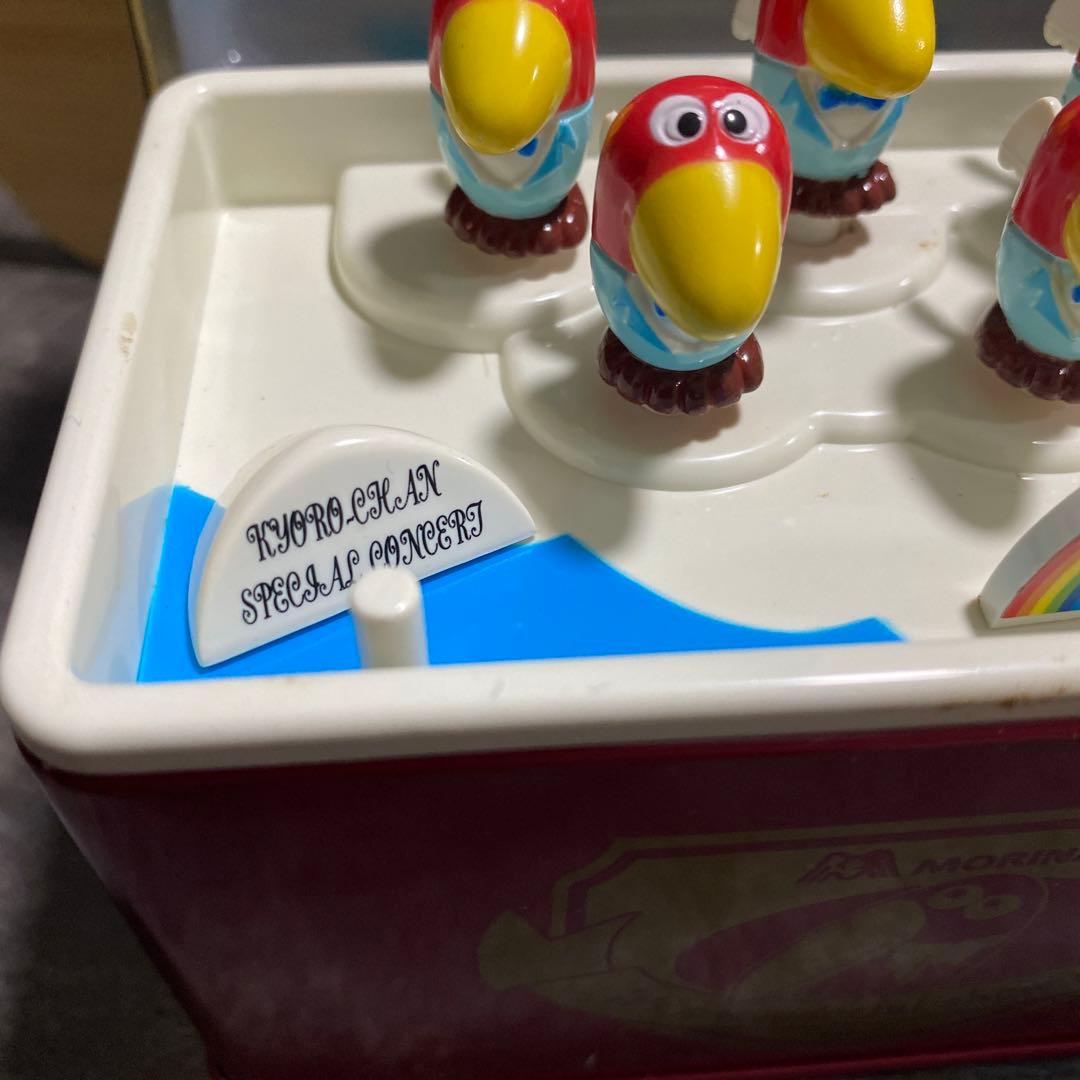 激レア！森永チョコボール100周年 天使のキョロちゃんオルゴール 金の