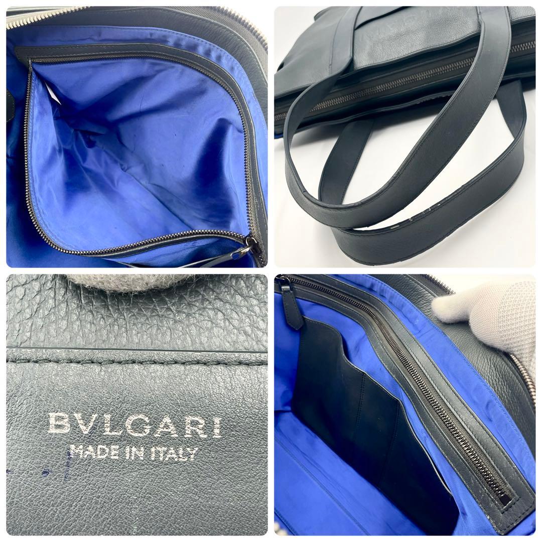 定価39.8万・現行】BVLGARI ブルガリマン ラージホリゾンタル トート