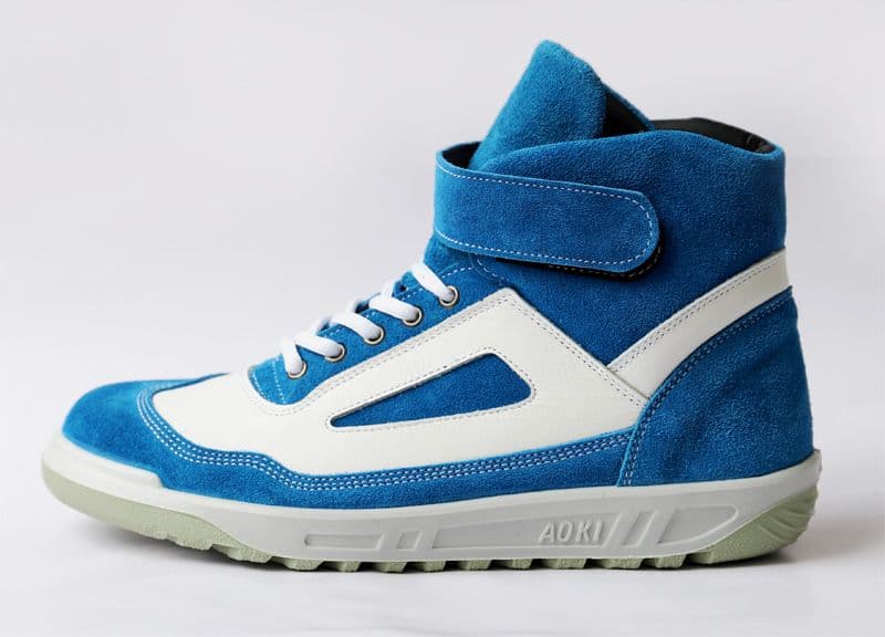 青木安全靴 ZR-21 CBW(コバルトブルー×ホワイト) 26