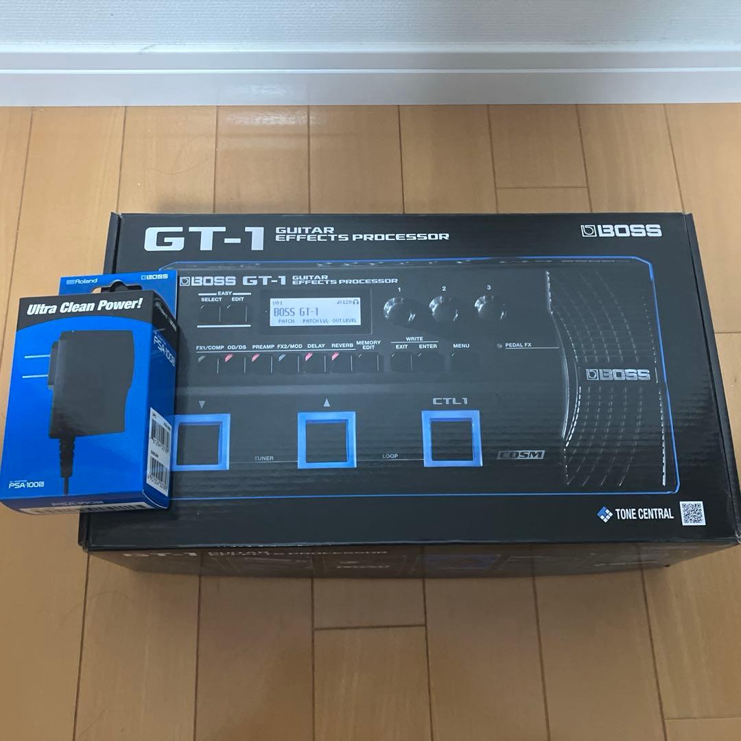 Boss gt-1 ほぼ未使用　箱、説明書、ACアダプターあり