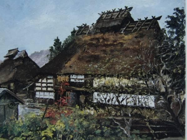 向井潤吉、【山家雪意〔宮城県刈田郡七ヶ宿町関字横川〕】