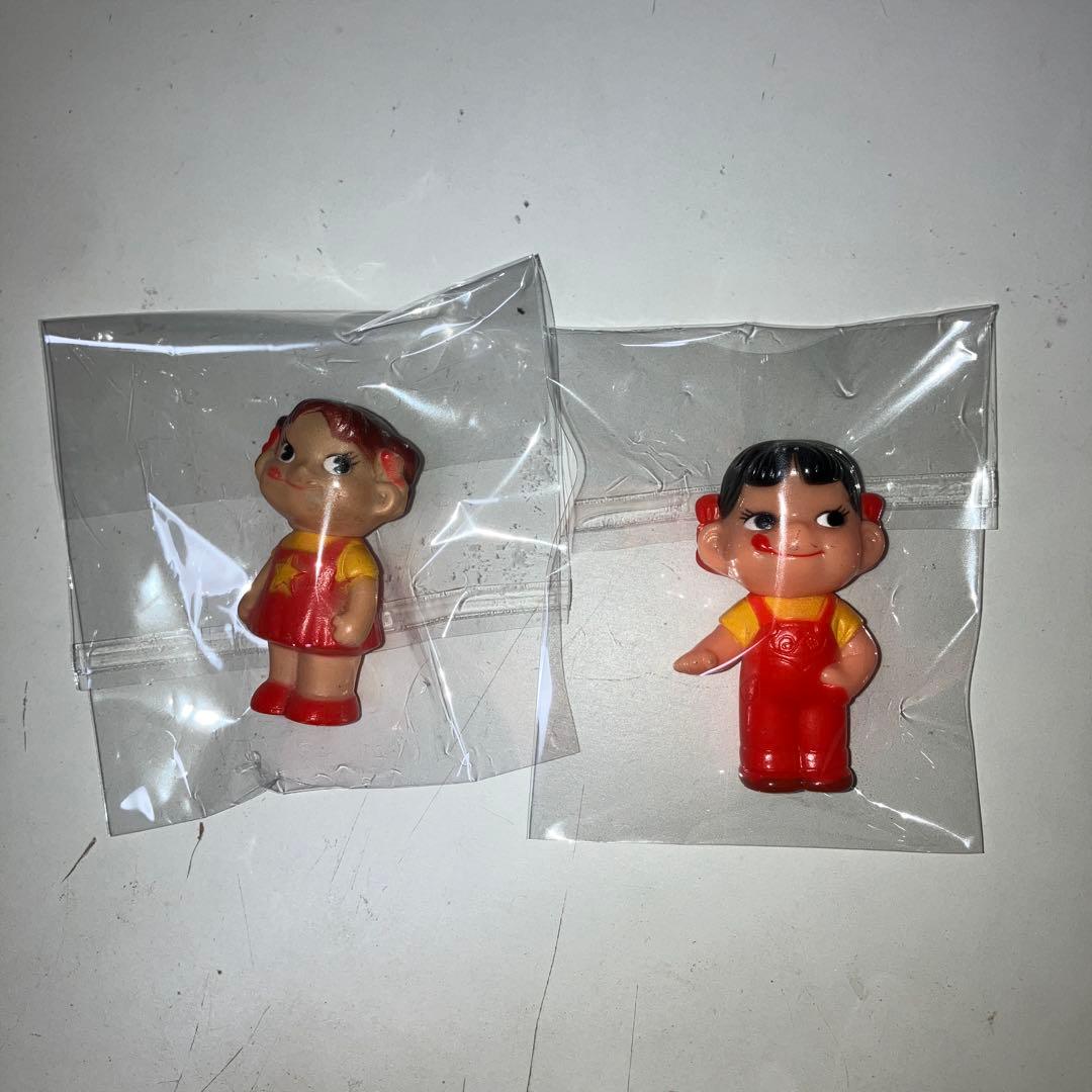 ペコちゃん　不二家　FUJIYA　ソフビ　レトロ　まとめ売り　中古