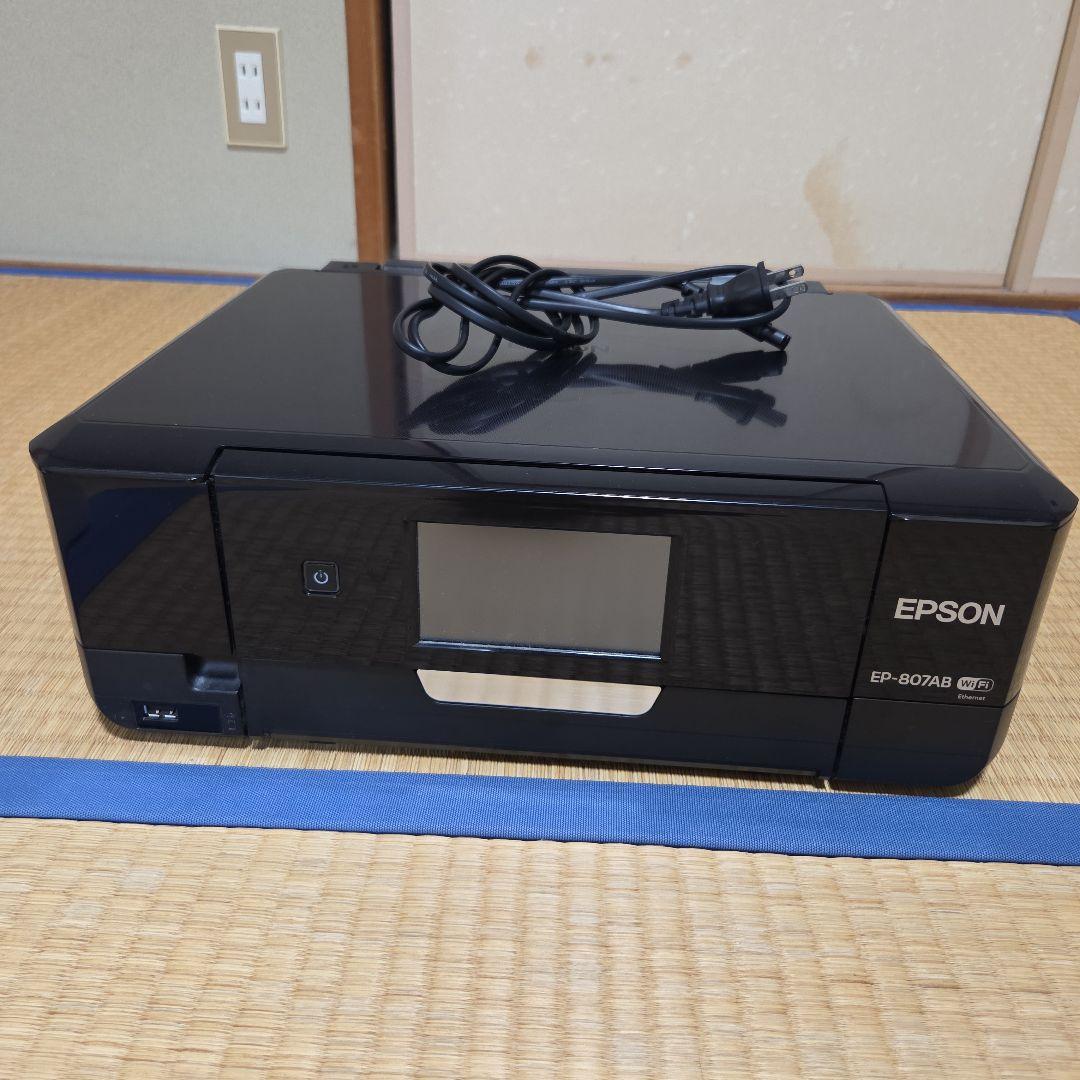 【ジャンク品】EPSON プリンター　EP-807AB